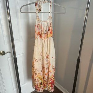 Asian Style Dress - Size Appears to be EU S - Sheer - Flowers
